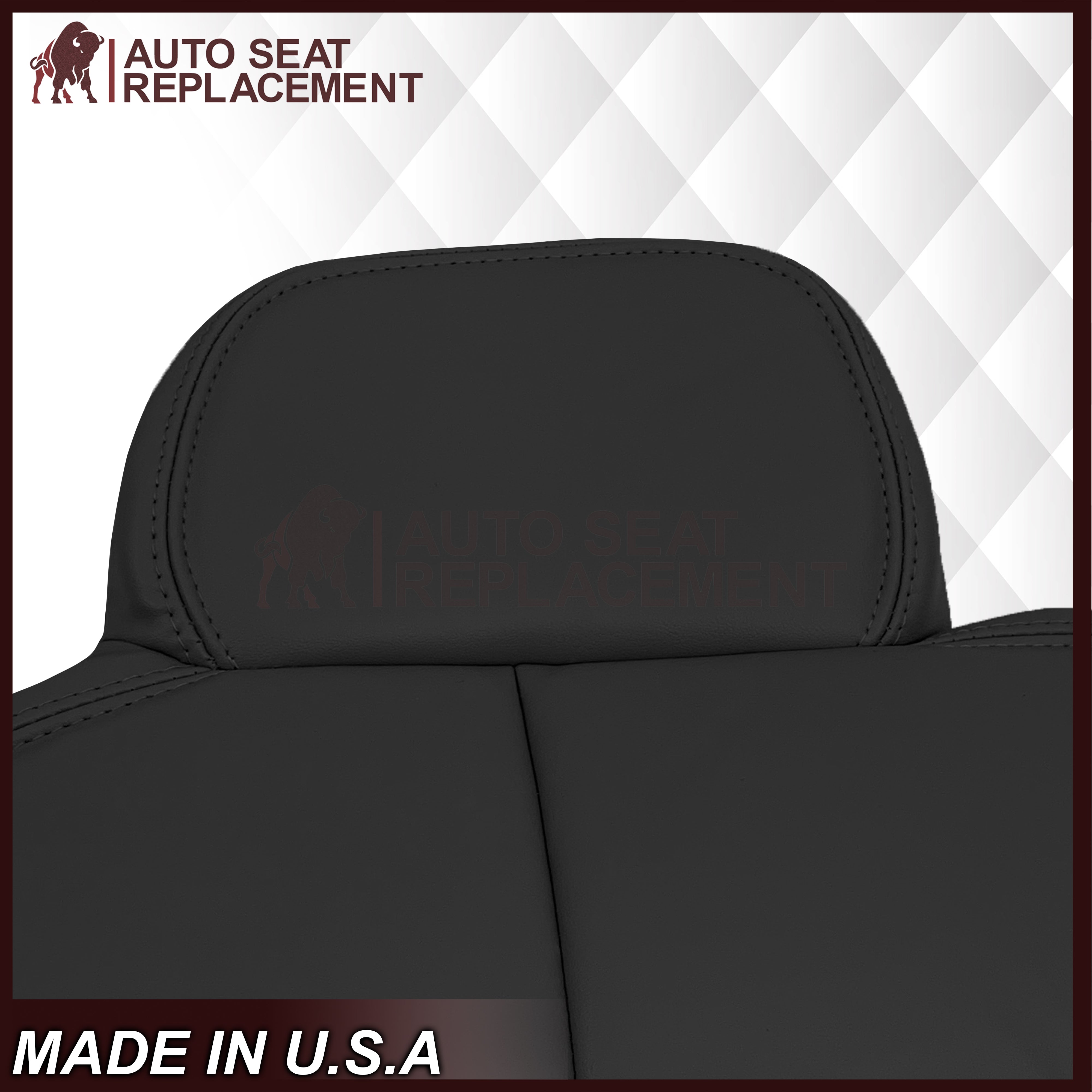 1994-1997 Dodge Ram Laramie SLT 1500/2500/3500 Black Seat Covers - Custom Fit Truck Seat Protectors for Comfort & Durability | Perfect for Work Trucks, Off-Roading & Daily Commutes