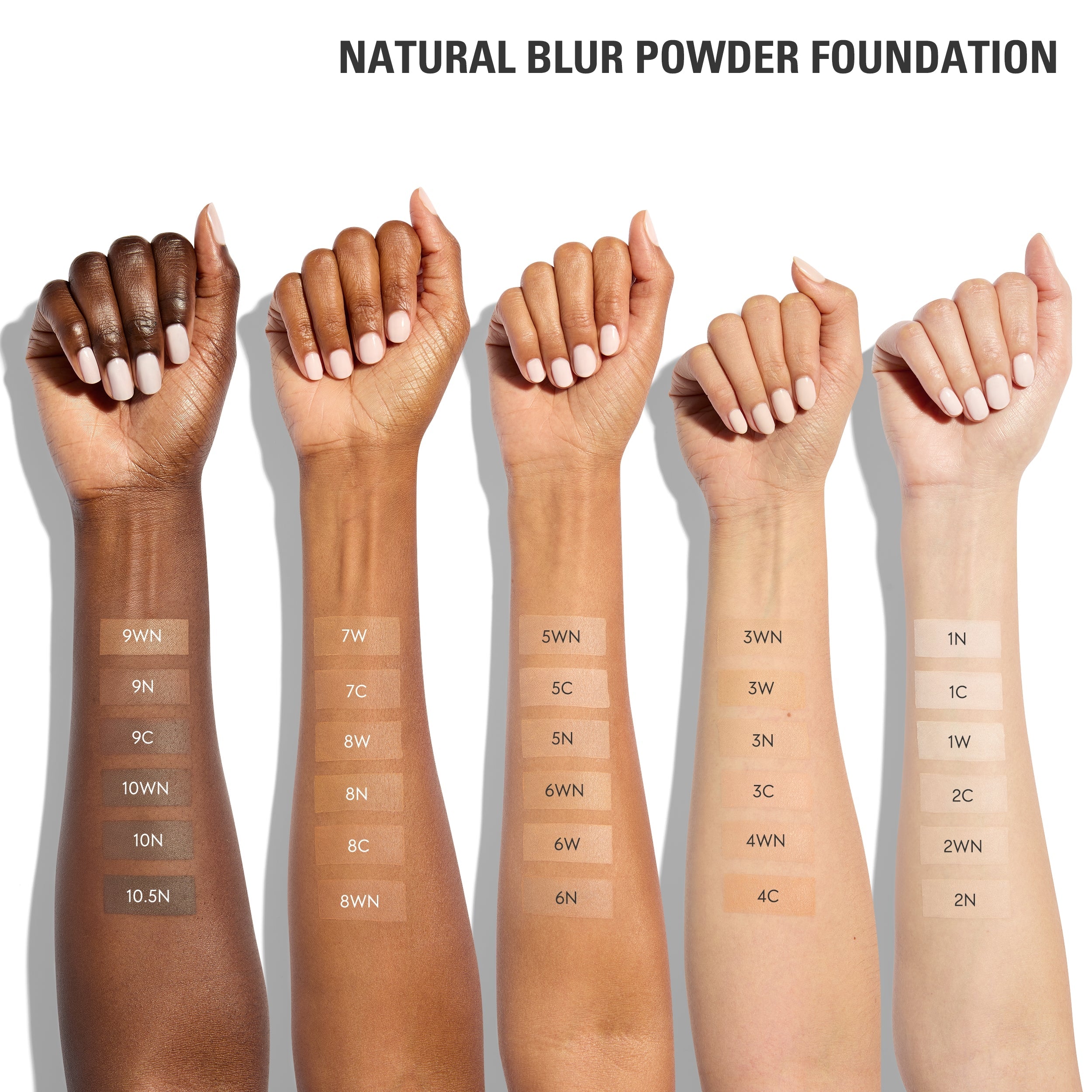 Natural Blur Powder Foundation & Skin Tint Blurring Elixir Duo - Lightweight Matte Finish for Flawless Complexion | Perfect for Everyday Wear & Special Occasions