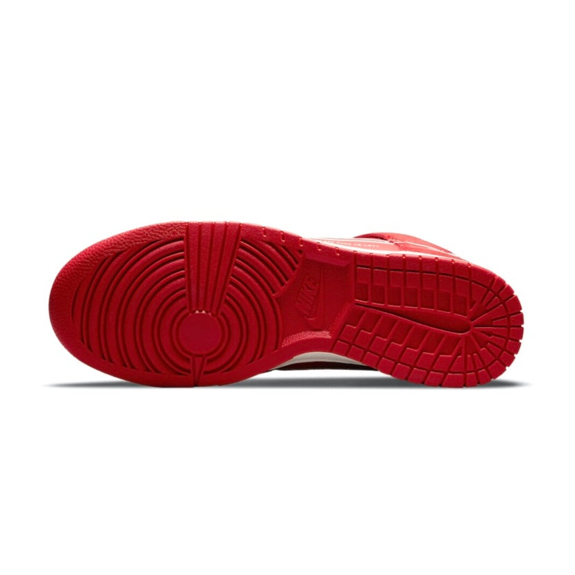 Nike Dunk High First Use Red - Retro Basketball Shoes for Men & Women - Streetwear Sneakers for Casual Wear & Sports