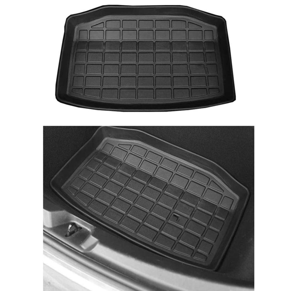 Waterproof Car Trunk Mat for Tesla Model 3 - Heavy Duty Cargo Liner, Non-Slip Storage Tray with High Edges, Custom Fit Rear Trunk Protector | Perfect for Road Trips, Grocery Hauling & Outdoor Adventures