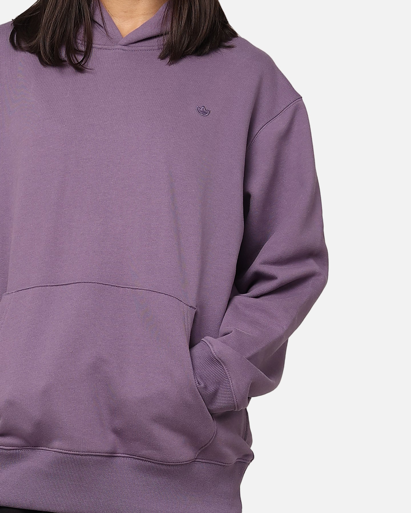 Adidas Adicolor Contempo French Terry Hoodie - Shadow Violet | Men's Casual Pullover Hooded Sweatshirt for Streetwear & Gym