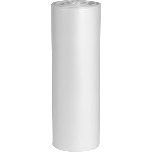Genuine Joe Heavy-duty Trash Can Liners - 60 Gallon Clear Plastic Garbage Bags for Kitchen, Office & Outdoor Use | Extra Thick & Durable Waste Disposal Bags