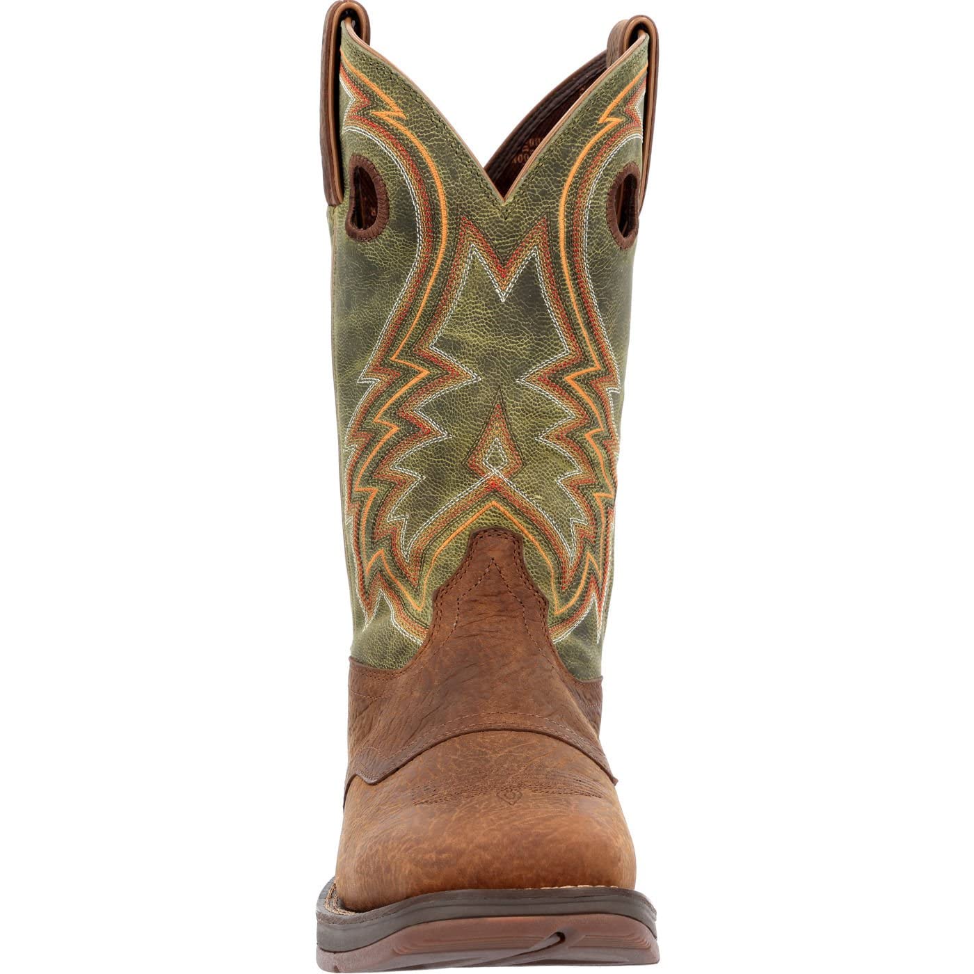 Durango Men's Rebel Western Boots - Genuine Leather Cowboy Boots for Men, Comfortable & Durable Riding Boots - Perfect for Rodeo, Country Music Festivals & Western Fashion
