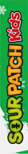 Sour Patch Kids Green & Red Christmas Holiday Gummy Candy - 3.1oz Gift Box | Sweet & Tangy Treats for Stocking Stuffers, Party Favors & Holiday Gifts