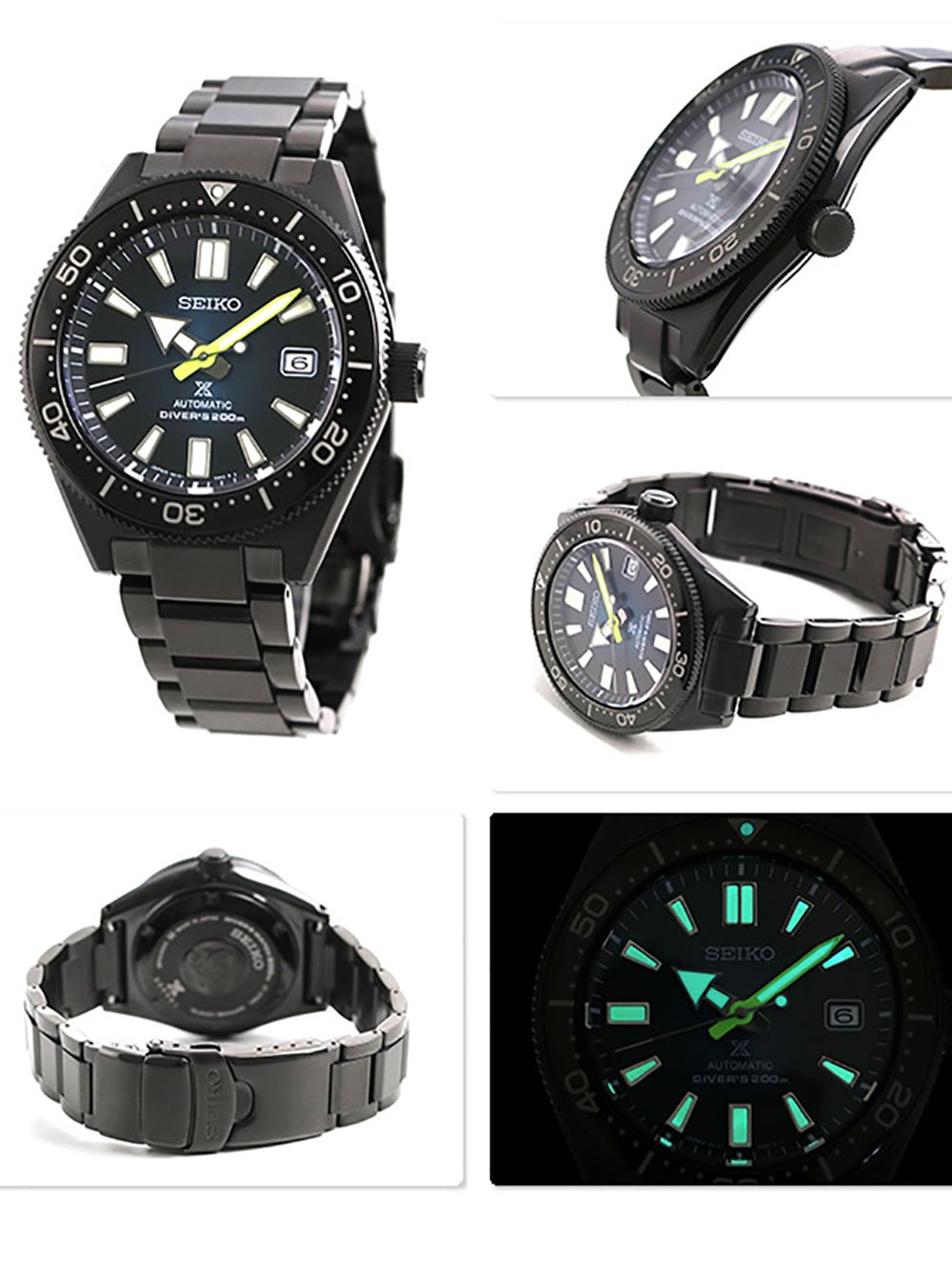 SEIKO PROSPEX 200M Automatic Diver Watch - Japan Made JDM SBDC085 62MAS Reissue | Professional Scuba Diving & Everyday Wear