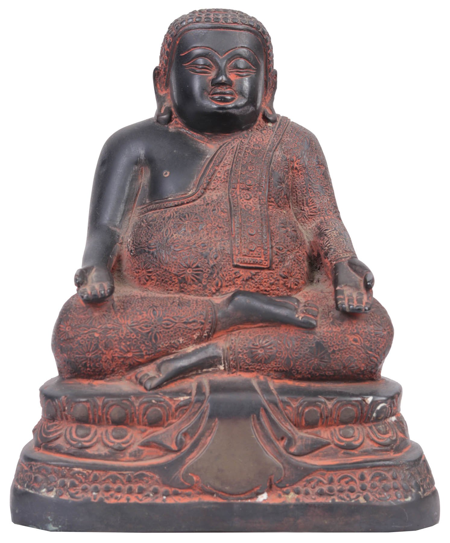 Marpa - The Teacher of Milarepa Tibetan Buddhist Brass Statue - Handcrafted Meditation Altar Decor for Home & Temple