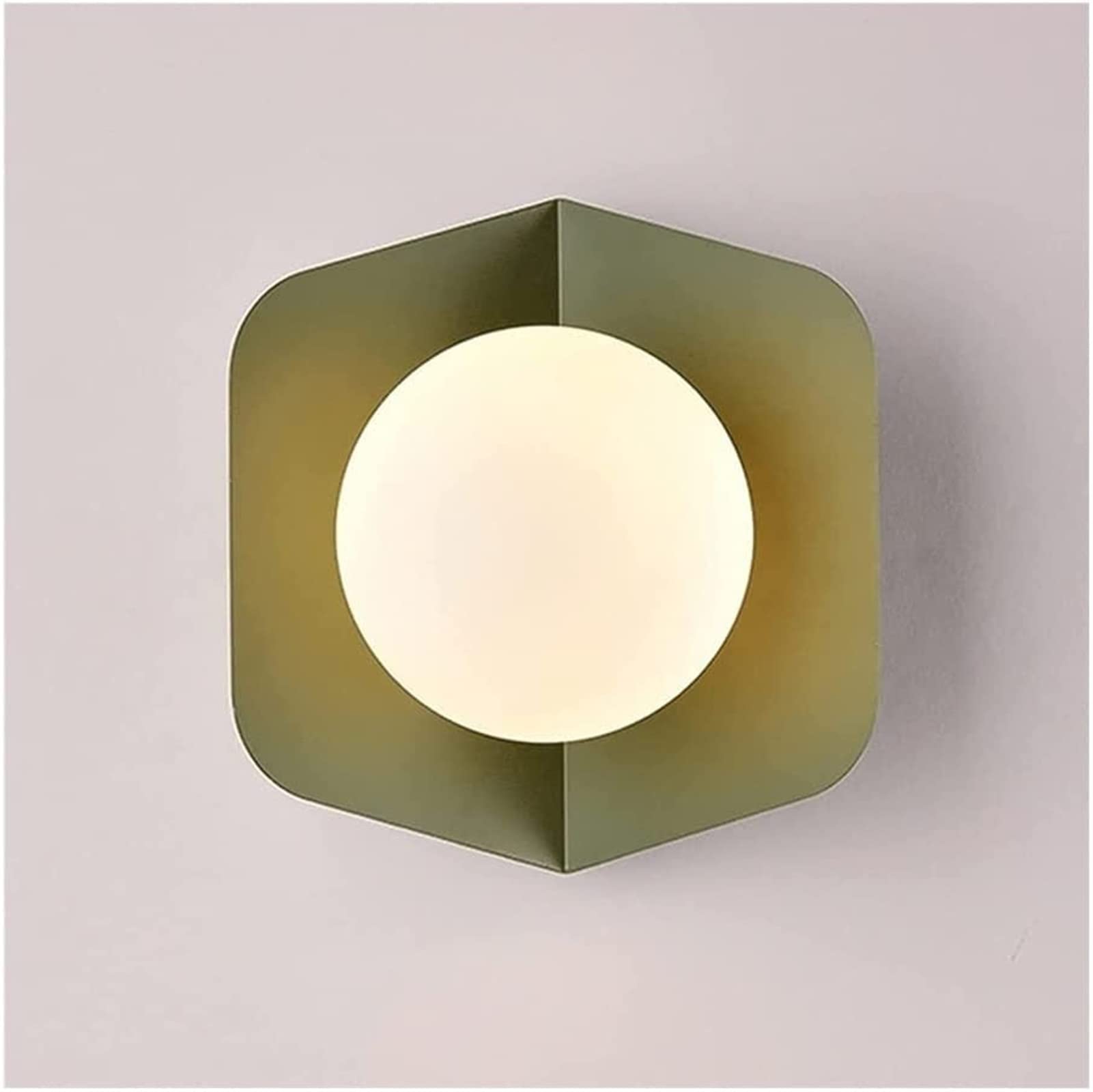 Modern Minimalist Candy Color Wall Lamp - LED Bedside Night Light, Creative Kids Room Decor, Indoor Wall Sconce Lighting for Bedroom, Living Room, Hallway, Doorway & Restaurant - Perfect for Nursery, Dorm & Cozy Reading Nook