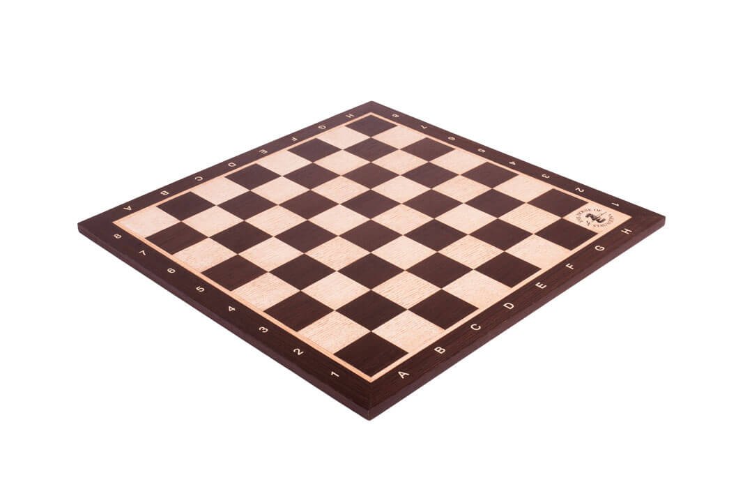 Premium African Palisander & Maple Wooden Chess Board - 2.0