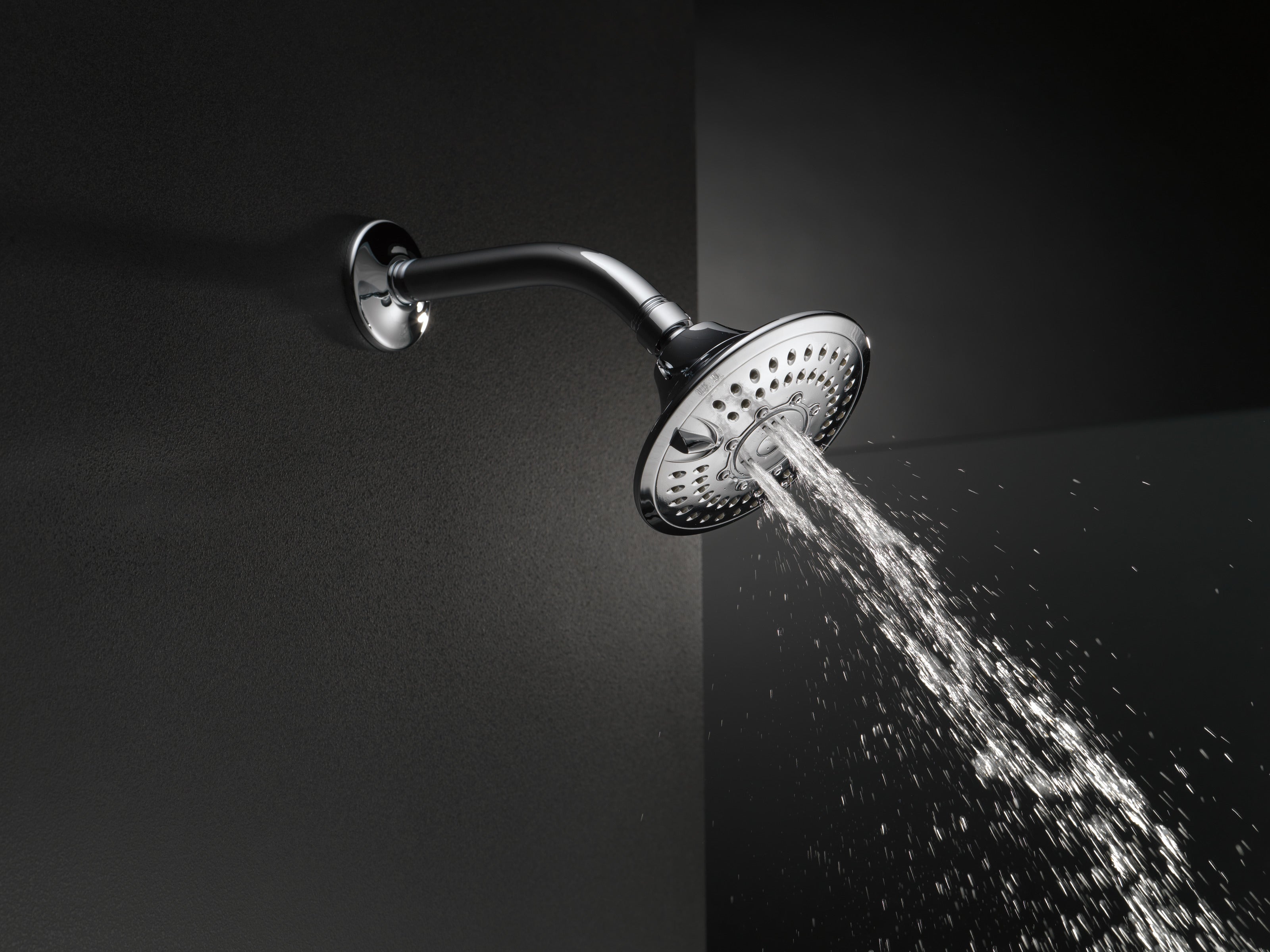 Delta 5-Setting Raincan Shower Head in Chrome (Model 52683) - Perfect for Luxurious Spa-Like Bathroom Experience and Water Conservation