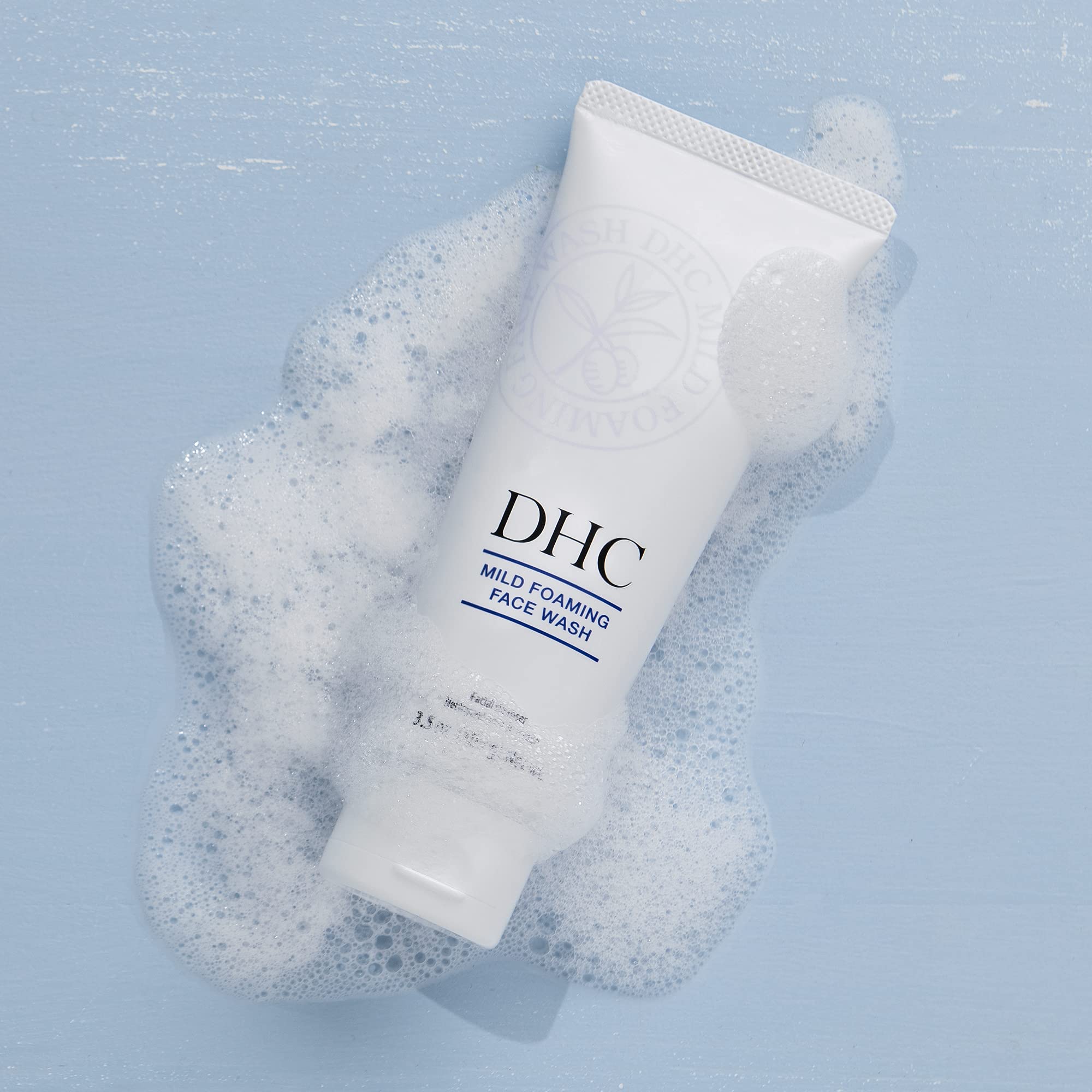 DHC Mild Foaming Face Wash 3.5 oz - Gentle Cleansing for Daily Skincare