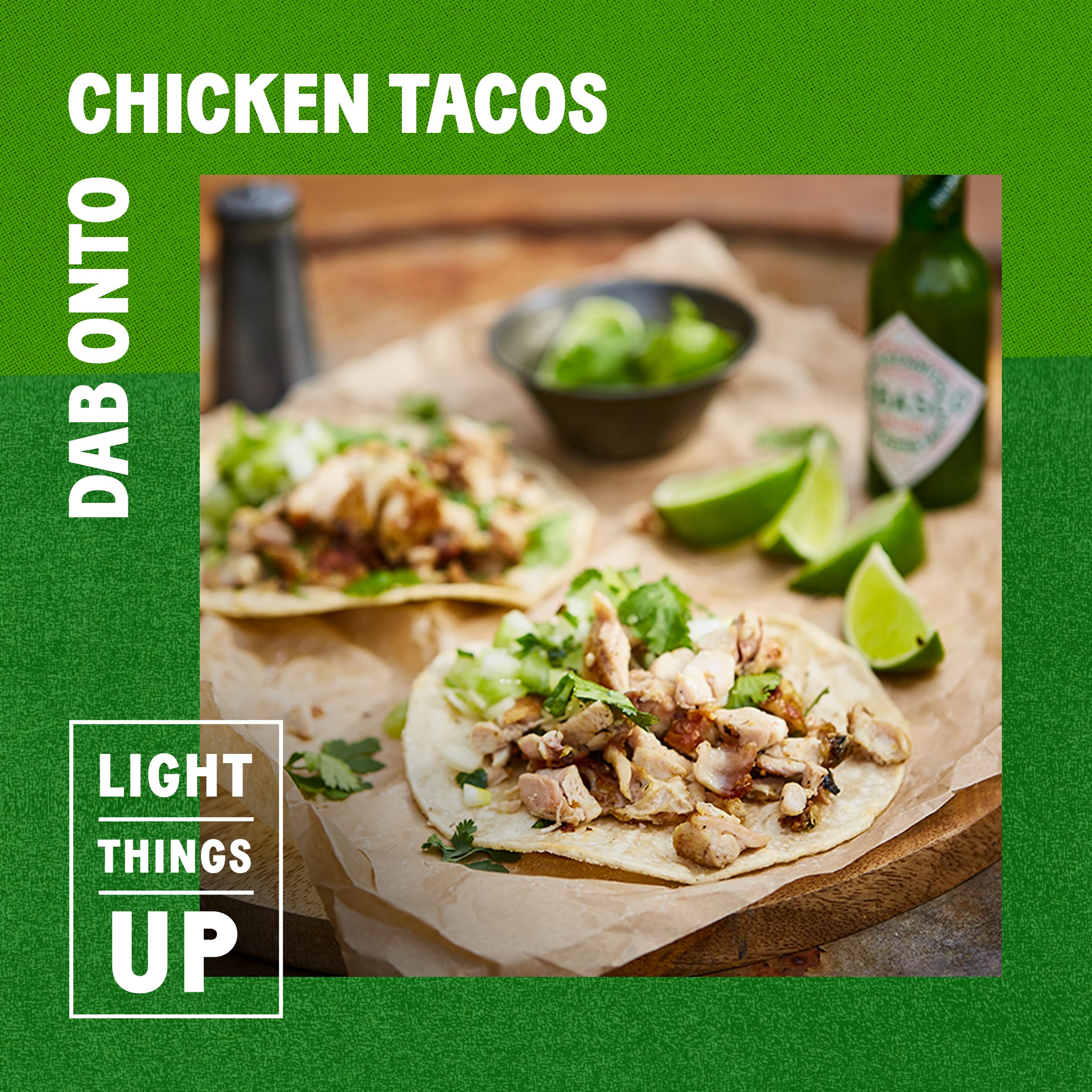 TABASCO® Green Jalapeno Pepper Sauce - Mild Hot Sauce in Glass Bottle (2 Fl Oz) | Versatile & Balanced Jalapeno Flavor | Perfect for Tacos, Nachos, Burgers & Grilling | Crisp Zesty Mexican Hot Sauce