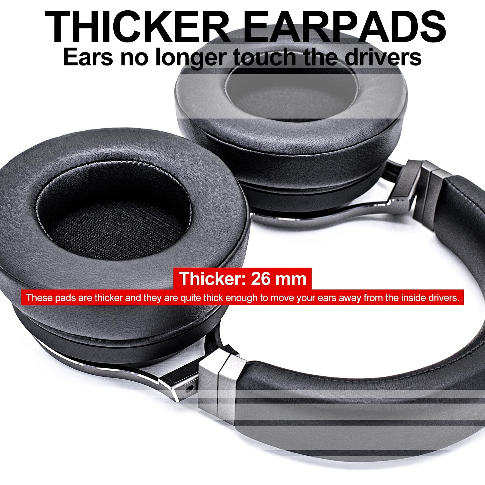 Premium Replacement Ear Pads for Corsair Virtuoso XT/RGB Wireless SE Headset - Ultra Soft Memory Foam, Enhanced Comfort & Durability (Black) - Perfect for Gaming, Music & Long Wear Sessions