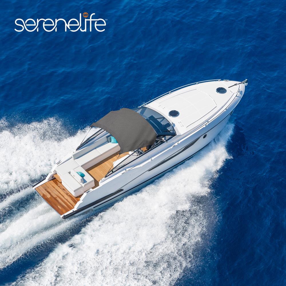 3 Bow Bimini Top - Universal Boat Canopy for Sun Protection - Perfect for Boating, Fishing & Water Sports