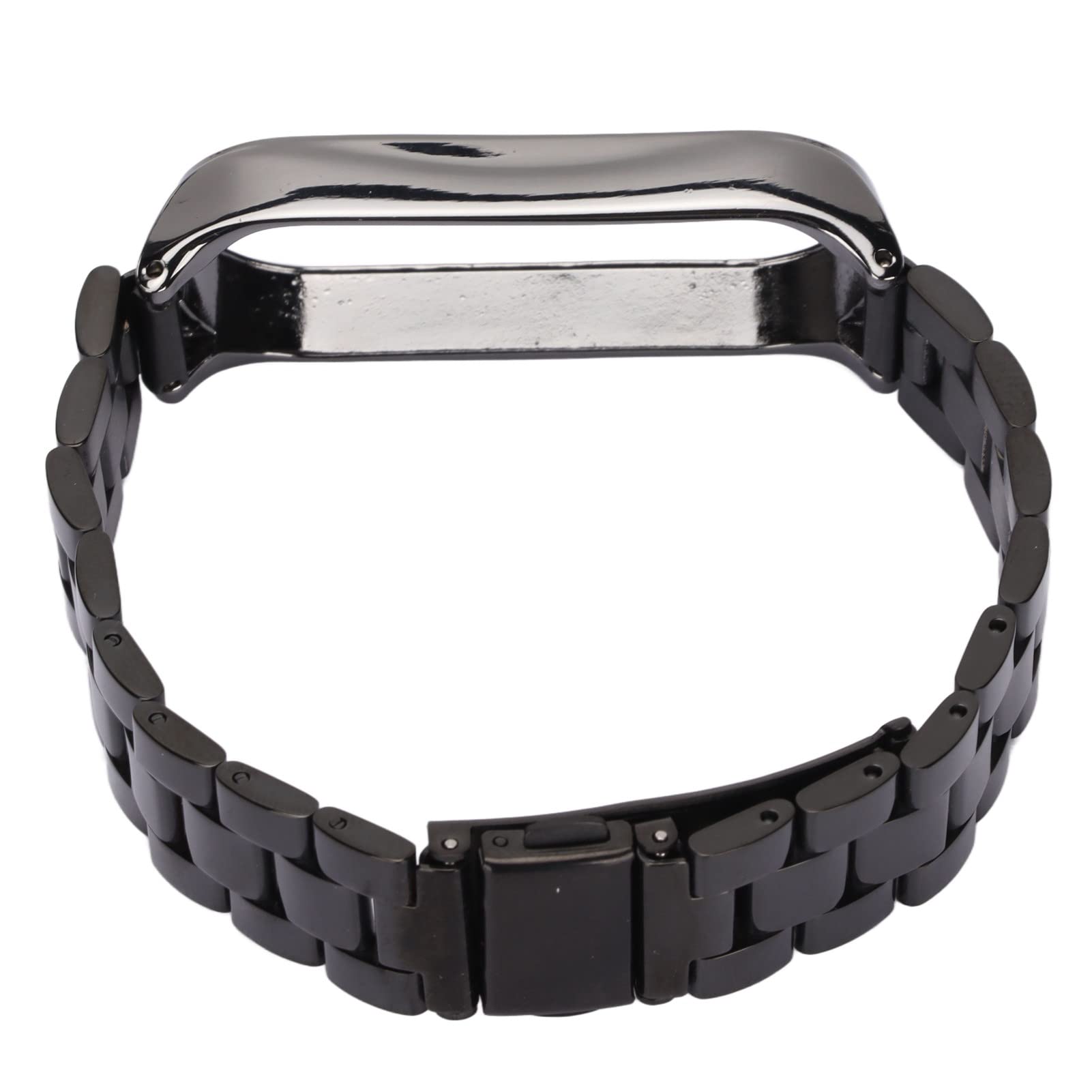 Premium Smartwatch Band Replacement for Mi Band 5 - Durable, Comfortable & Stylish Black Wristband - Perfect for Fitness Tracking, Workouts & Everyday Wear