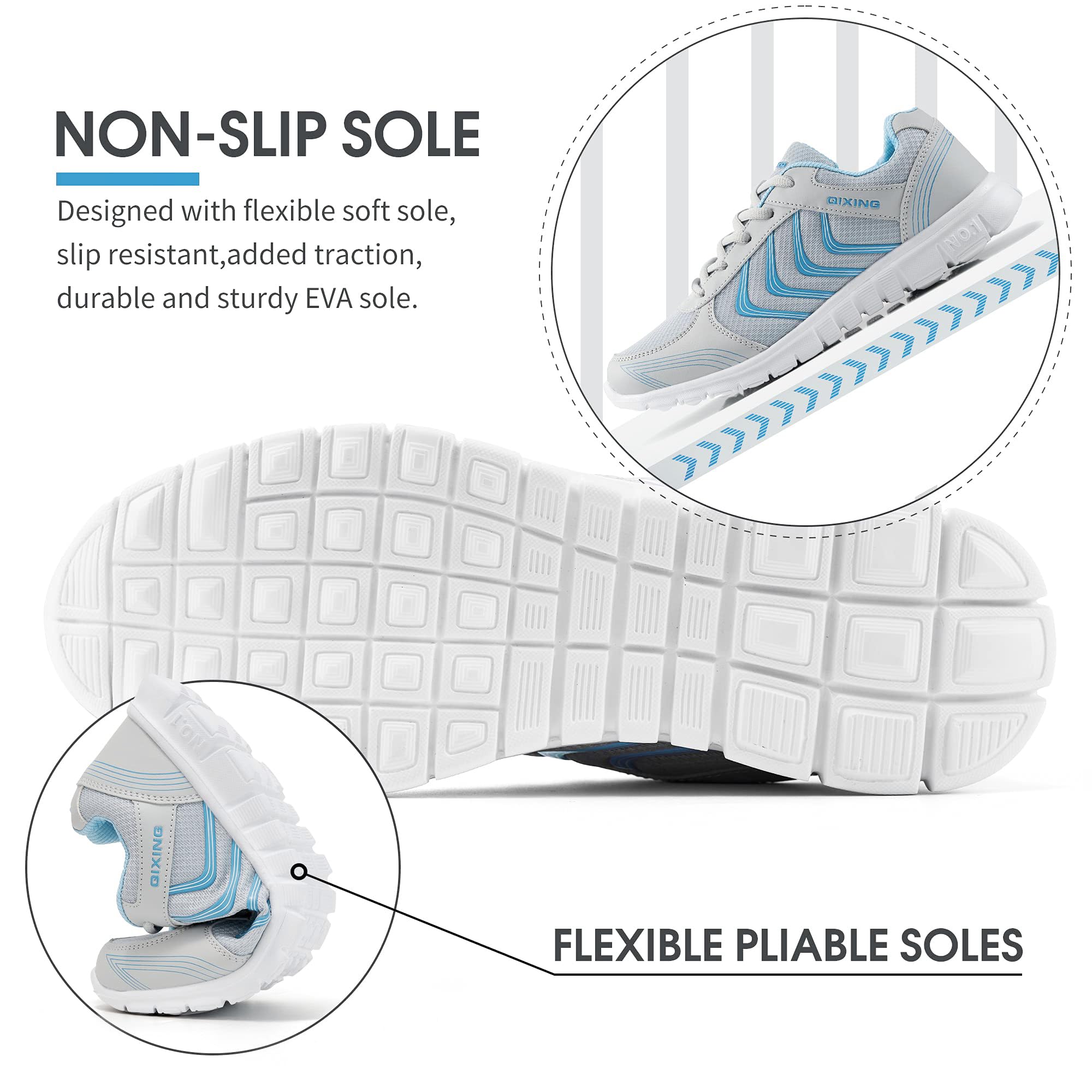Alicegana Women's Running Sneakers - Lightweight Fashion Walking Shoes for Casual & Tennis | Perfect for Gym, Workouts & Everyday Wear