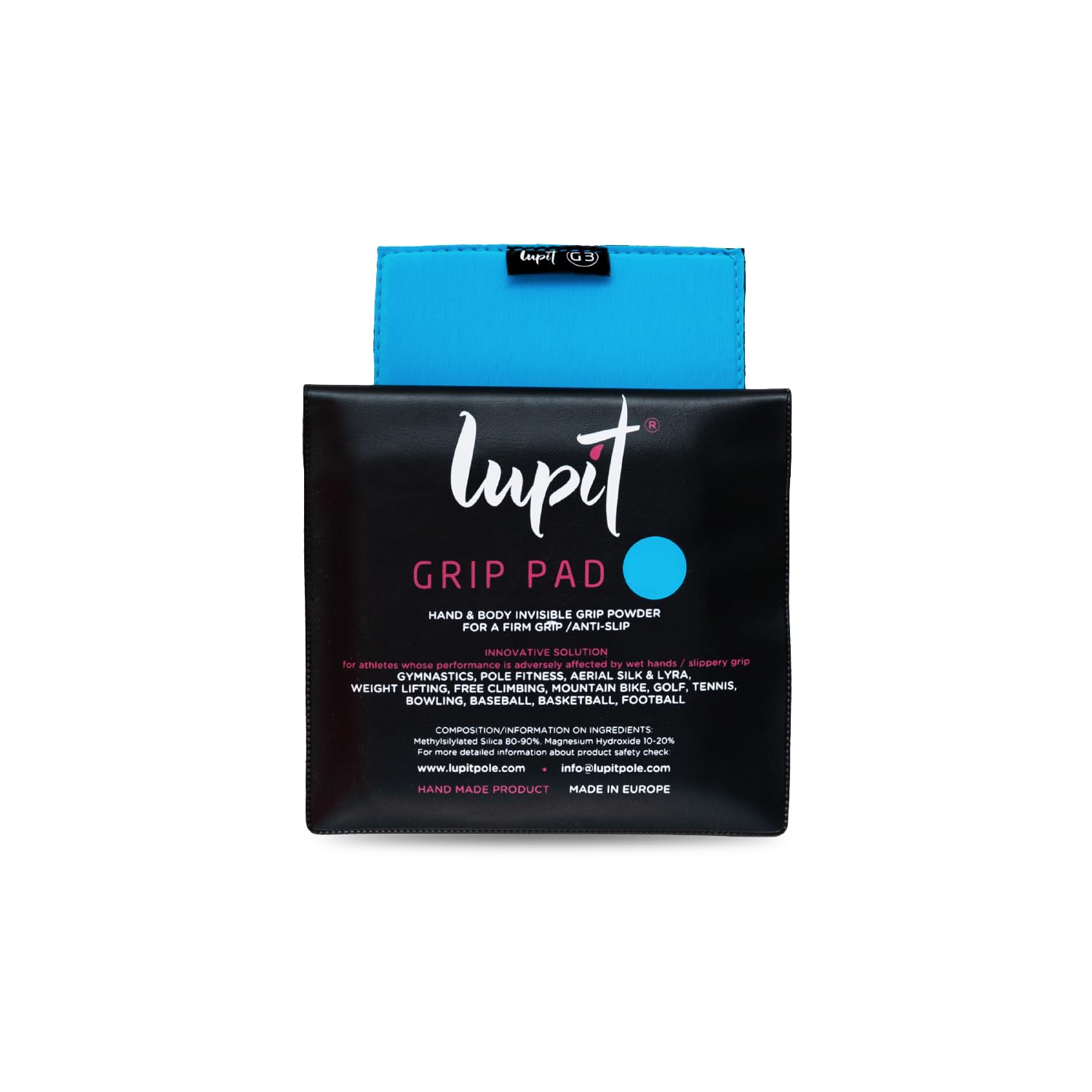 Lupit Grip ONE Piece - Multi-Sport Grip Boost & Pole Dance Grip Aid - 1600 Non-Slip Tabs for Golf, Tennis, Basketball, Weightlifting & Rock Climbing - Ultimate Grip Control for Gym, Sports & Pole Dancing