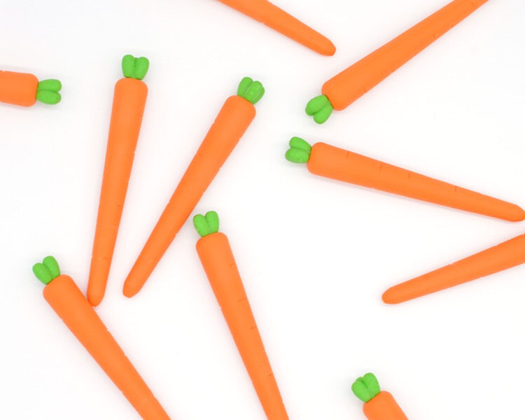 Premium Carrot-Shaped Erasers - Fun & Functional School Supplies for Kids & Artists - Perfect for Homework, Sketching & Classroom Use