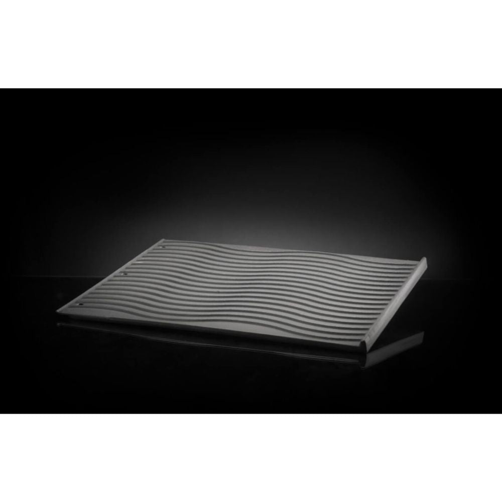 Napoleon Cast Iron Reversible Grill Griddle - Heavy Duty Pre-Seasoned Cookware for Stovetop, Oven & Outdoor Camping - Perfect for Pancakes, Steaks & BBQ Cooking