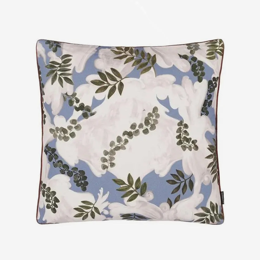 Christian Lacroix Guatiza Peche Decorative Throw Pillow Cover - Luxury European Floral Design for Sofa, Bed & Home Decor