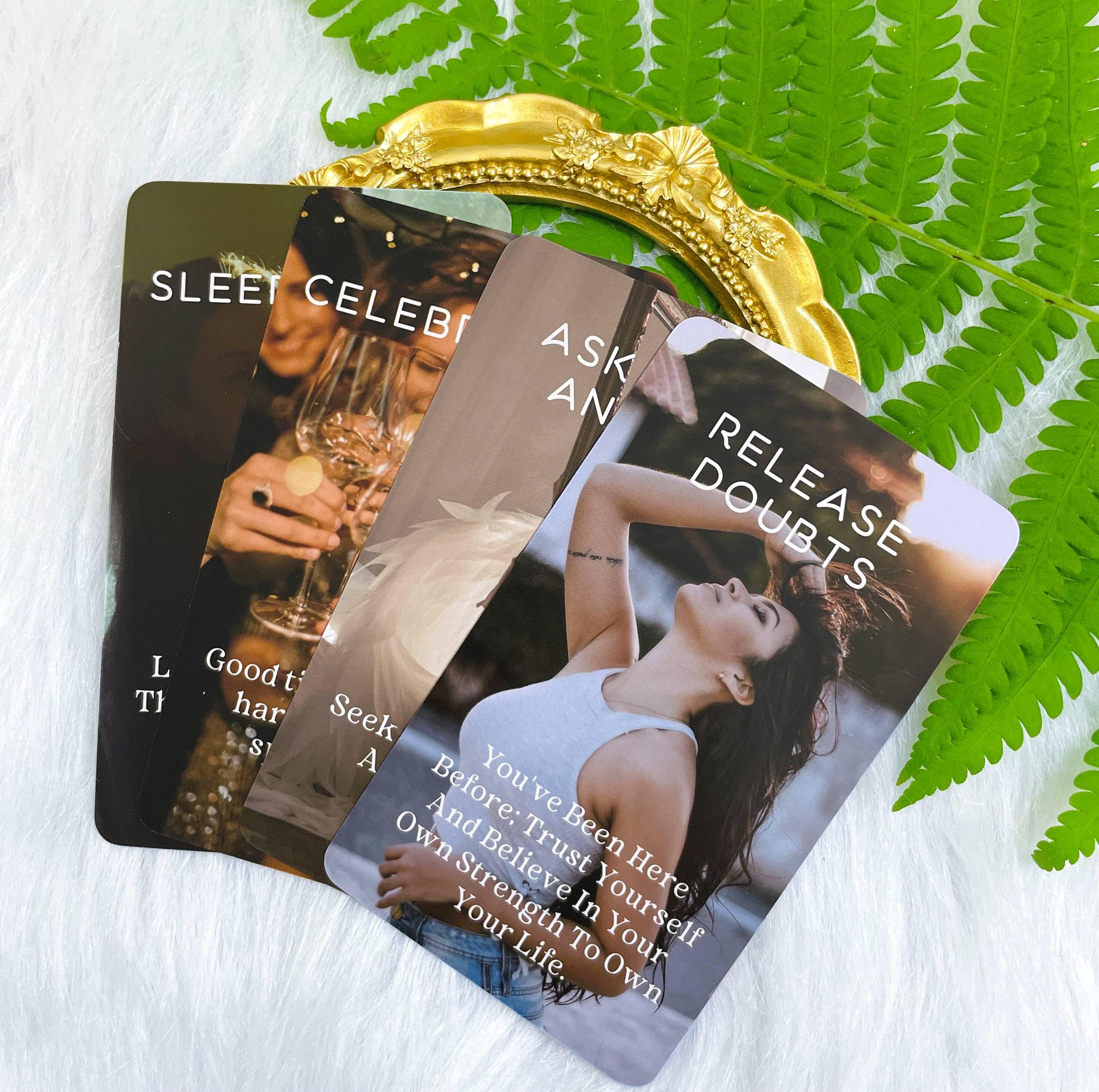 Sishui Health & Wellness Oracle Cards – Practical Self-Care Tarot Deck for Beginners | Spiritual Guidance & Personal Growth | Perfect for Meditation, Therapy, and Daily Inspiration