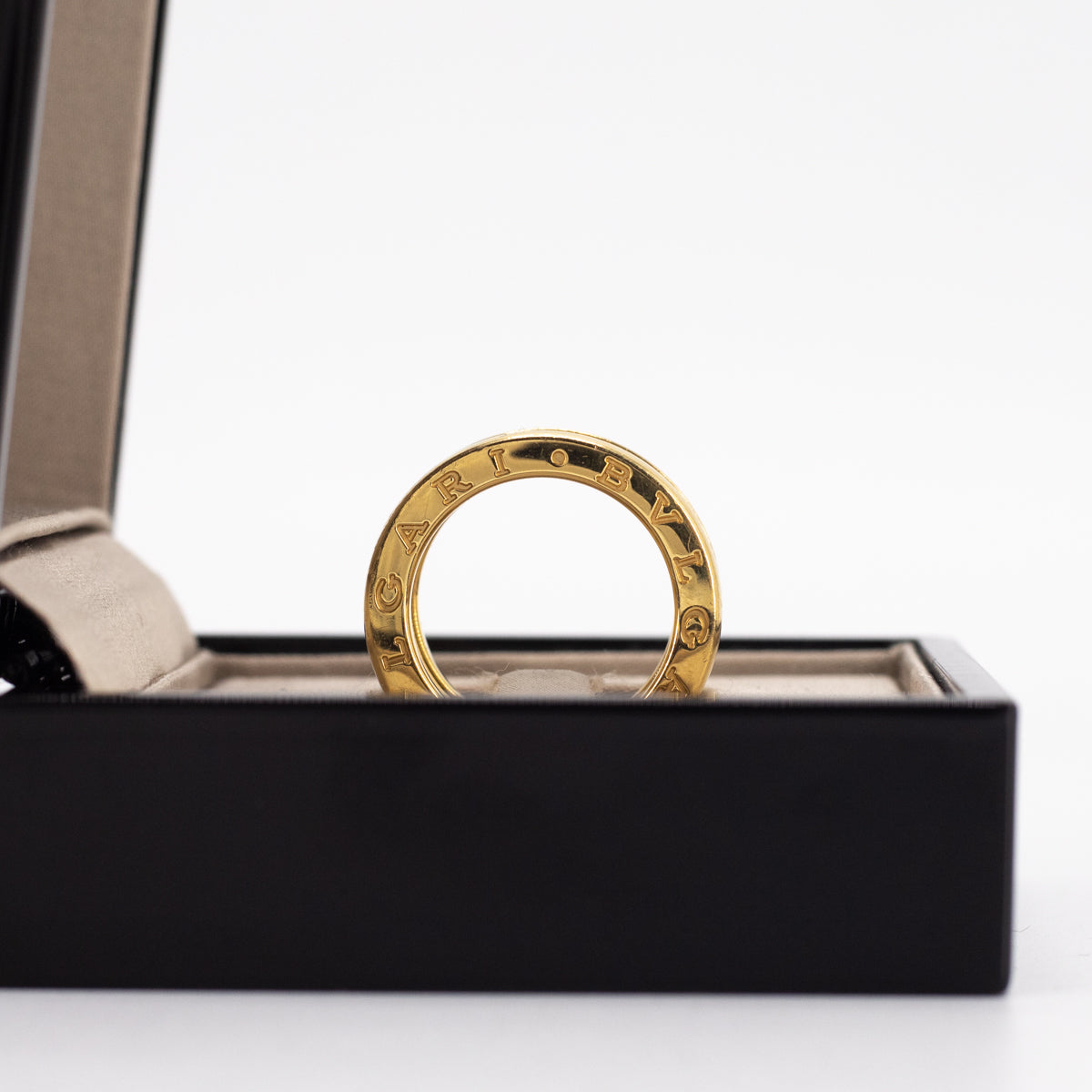 Bvlgari B.Zero1 18K Yellow Gold Diamond Ring for Women - Luxury Jewelry Gift for Anniversary, Valentine's Day & Special Occasions