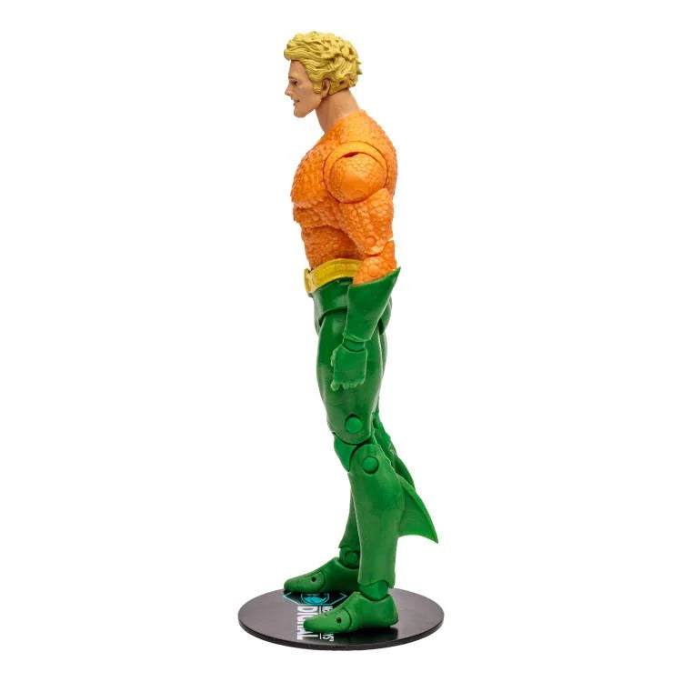 DC Comics Aquaman Classic 7-Inch Action Figure with Digital Code - Perfect for Collectors, Gifts, and Superhero Display