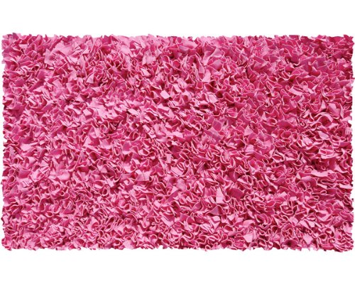 Soft Shaggy Bubble Gum Pink Area Rug 2.8'x4.8' - Plush Fluffy Living Room Carpet for Bedroom, Nursery & Dorm Decor