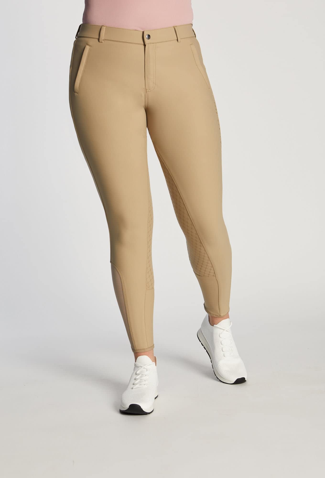 Asmar Equestrian Full Seat Breeches for Women - Silicone Grip Horse Riding Pants for Show Jumping, Dressage & Training - Comfortable Equestrian Riding Tights for Women Riders