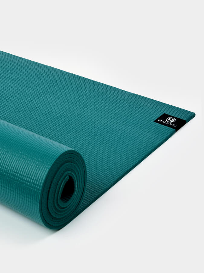Custom Personalized Yoga Mat 6mm Thick - Eco-Friendly Non-Slip Teal Yoga Mat with Your Own Design - Perfect for Home Workouts, Studio Classes & Meditation Practice