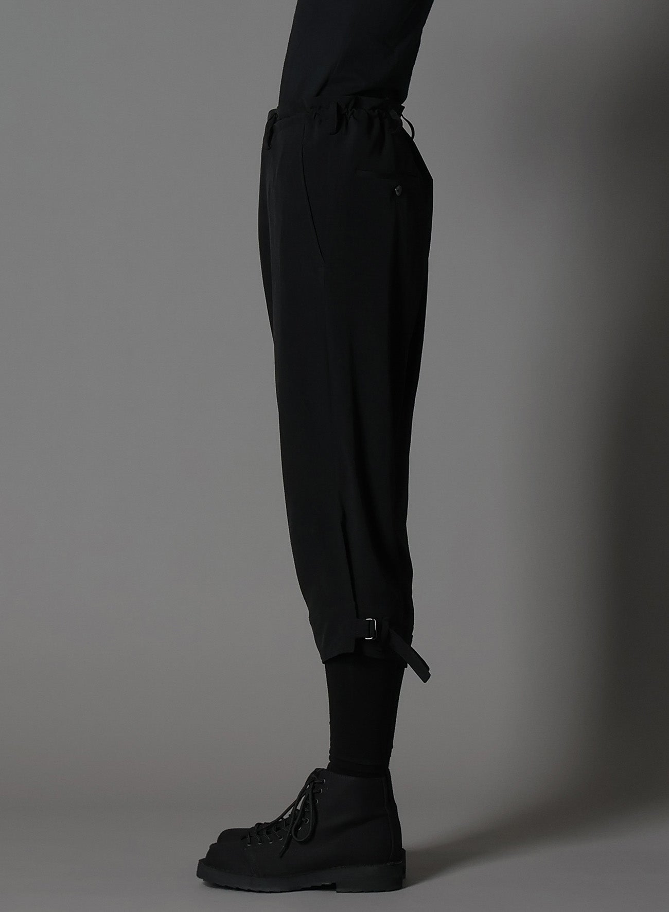 Elegant Crepe de Chine Hem Belt Pants for Women - Comfortable & Stylish Trousers for Office, Party & Casual Wear