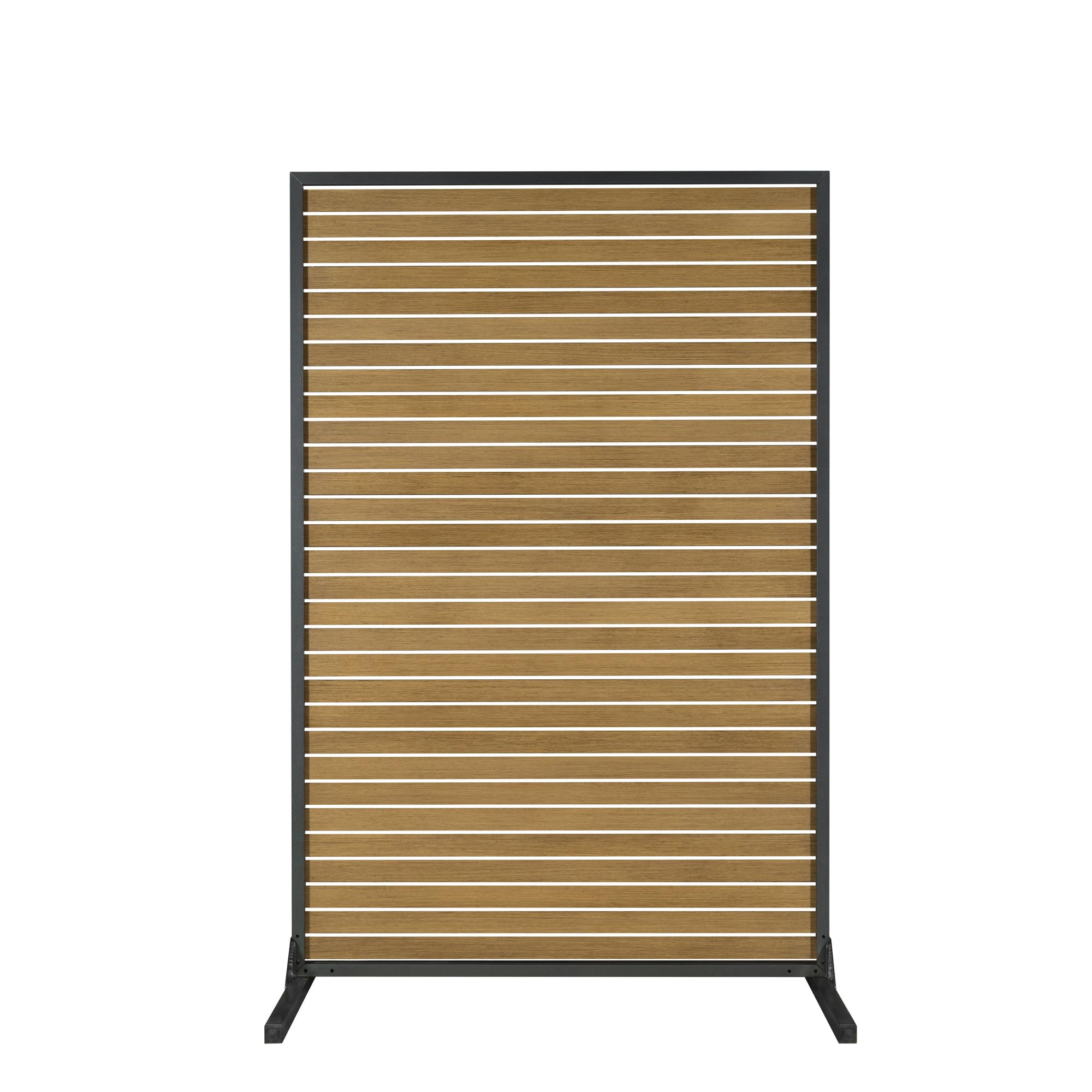 Sojag 099-9167528 Outdoor Privacy Screen and Slat Panel Wall - Woodlike Finish for Patio, Deck, and Garden Privacy Protection | Weather-Resistant & Durable Design