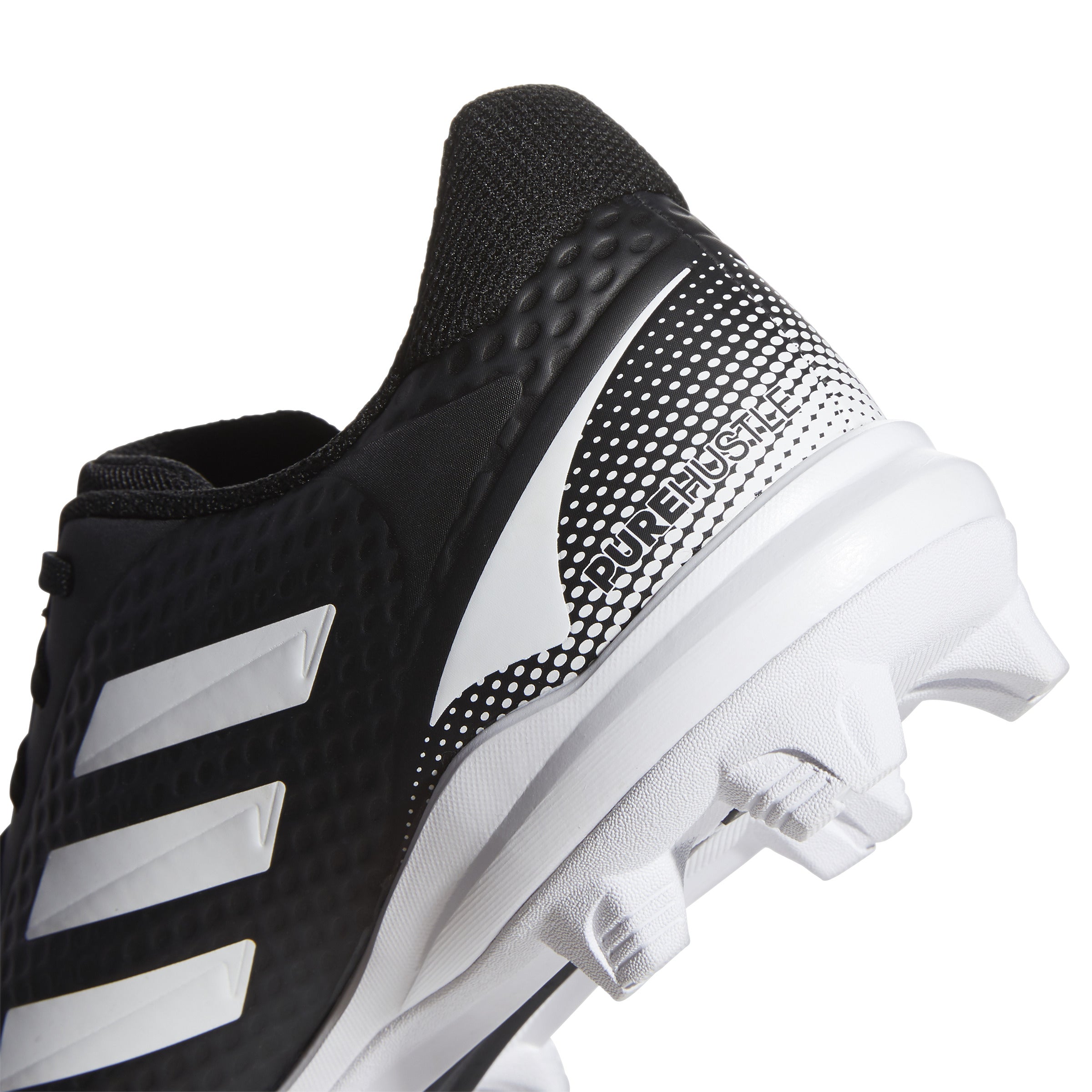 Women's Adidas PureHustle 2.0 Molded Softball Cleats - Lightweight Athletic Shoes for Fastpitch Softball | Perfect for Games, Practice & Training