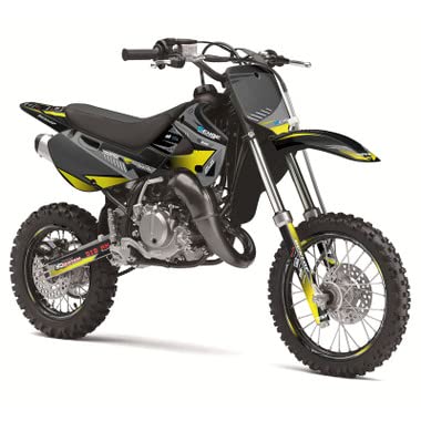 2008-2025 Suzuki DRZ 125 Surge Pink Senge Graphics Complete Kit with Rider I.D. - Perfect for Motocross Racing & Off-Road Bike Customization