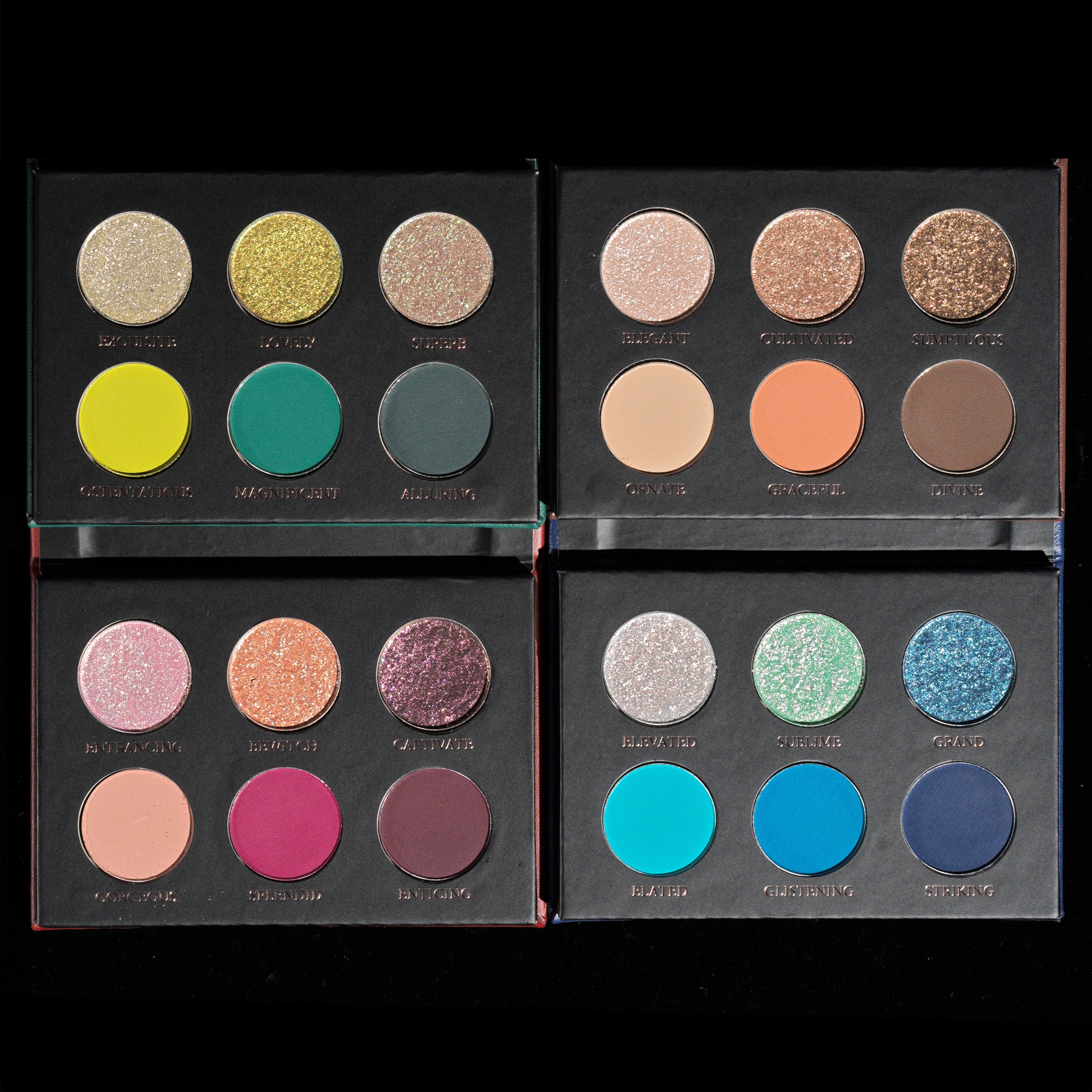 Mini Eyeshadow Palette Set - 12 Color Blendable Makeup Palettes for Everyday & Party Looks | Vegan & Cruelty-Free