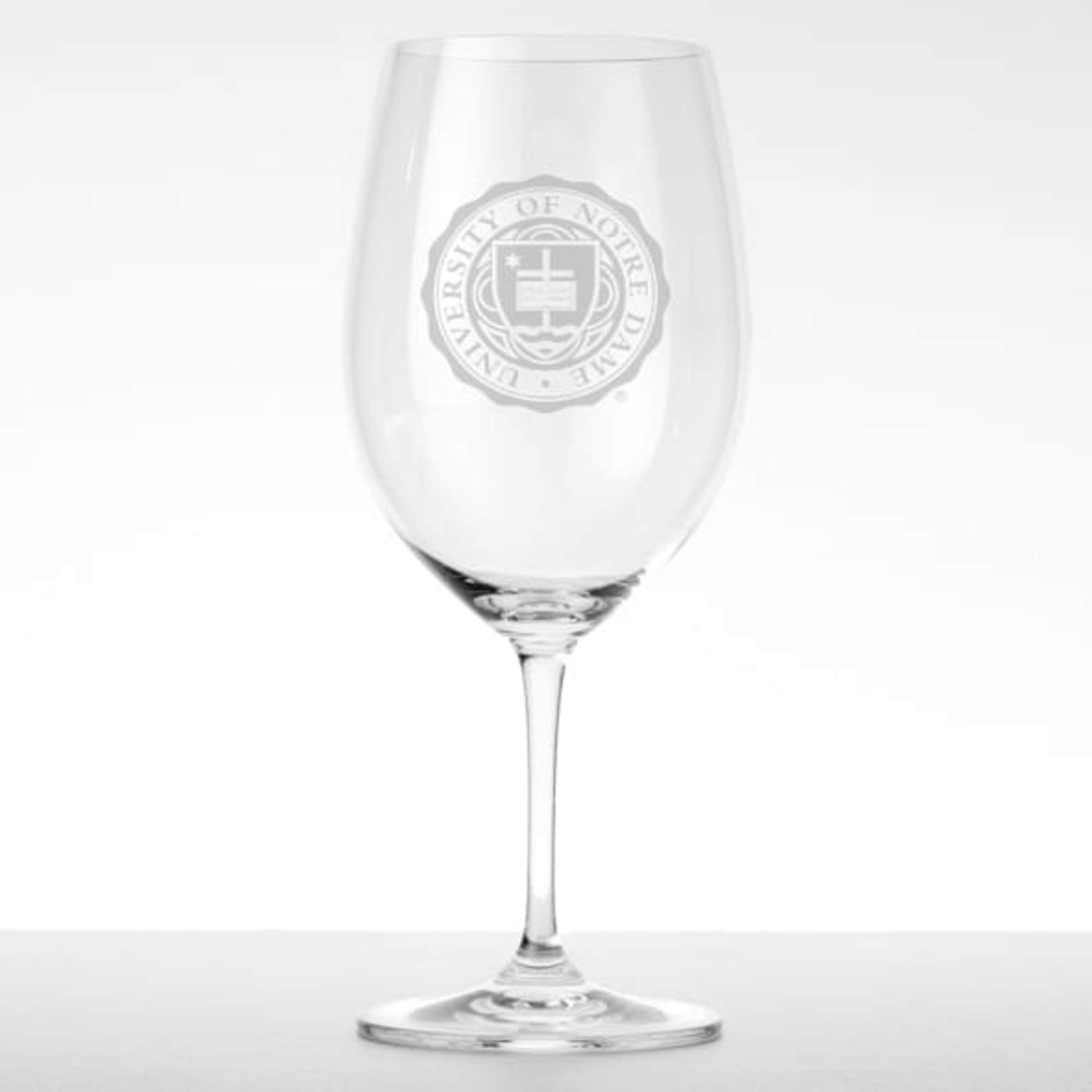 Premium M. LA HART University of Notre Dame Wine Glasses Set of 4 - Elegant Stemware for Red Wine, Perfect for Gameday Entertaining, Dinner Parties & Gift Giving