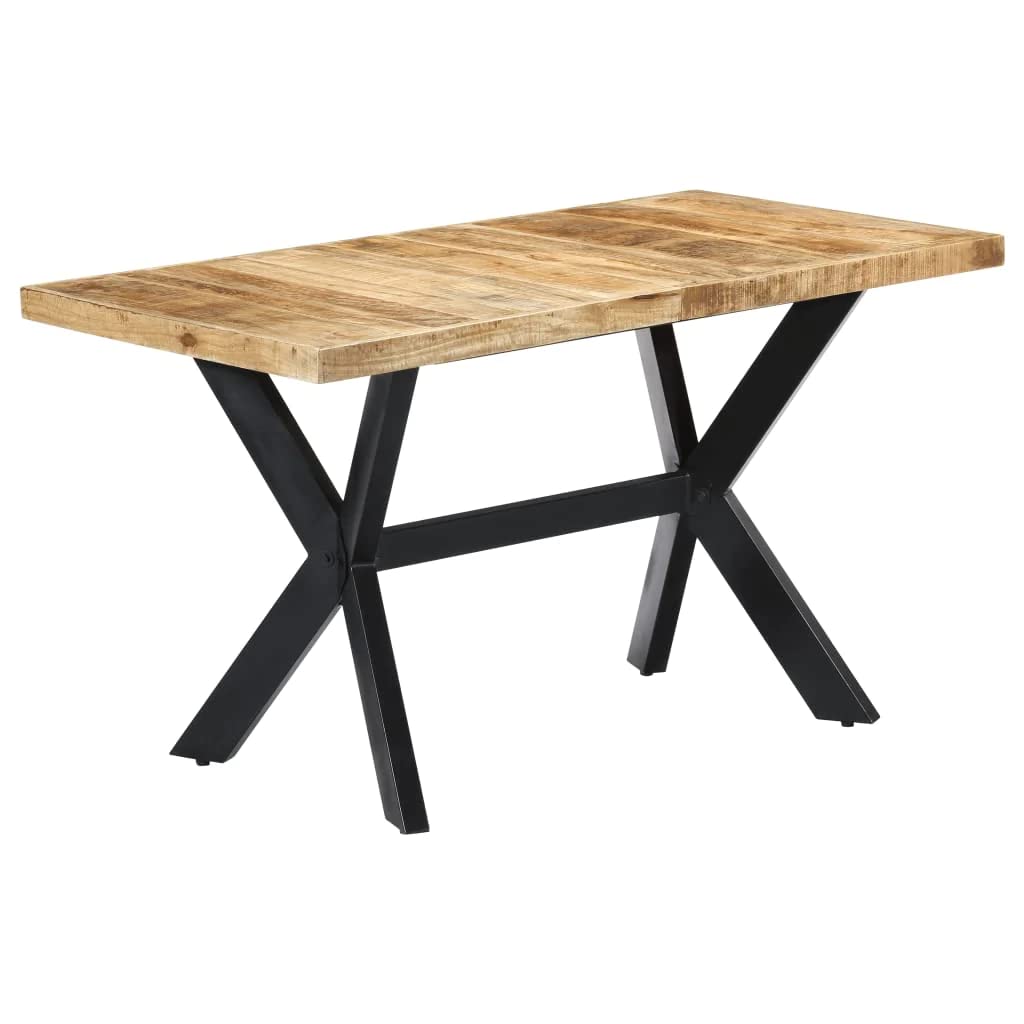 Solid Mango Wood Dining Table 55.1