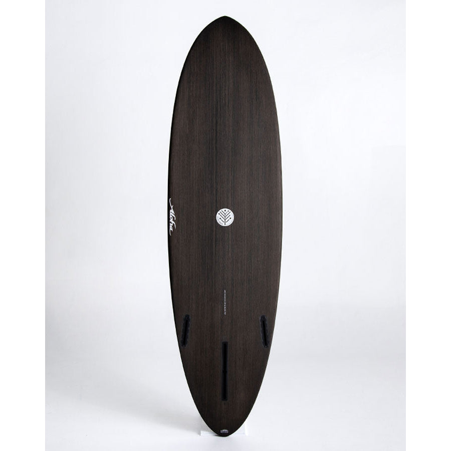 Aloha EZ MID 7'0 Surfboard with Eco-Friendly Ecoskin Black Finish | Perfect for Beginners & Intermediate Surfers | Beach & Wave Riding