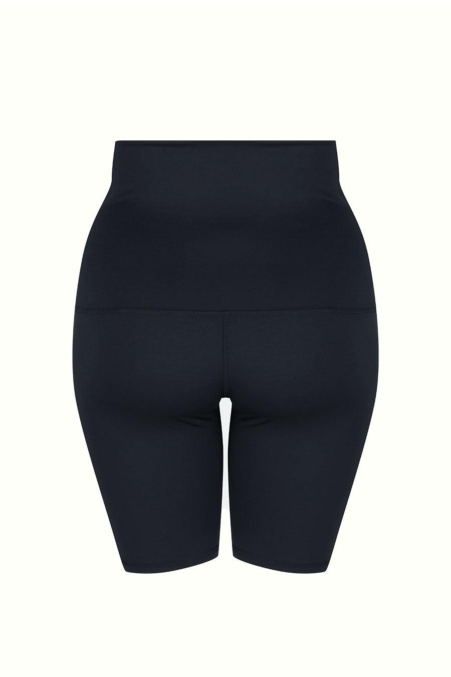 Postpartum Recovery Bike Shorts for Women - High Waisted Black Maternity Cycling Shorts - Comfortable & Breathable for Post Pregnancy Workouts, Yoga & Daily Wear