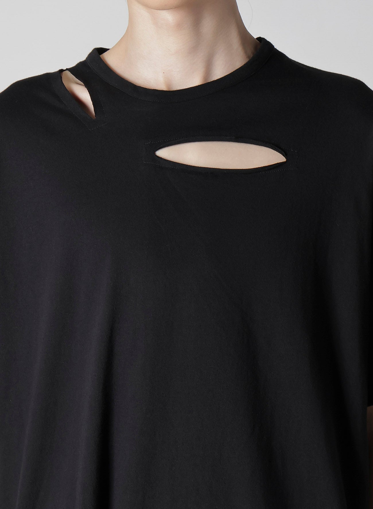 Combed Single Jersey Slit Detail Sleeve T-Shirt for Women - Soft & Comfortable Casual Tee for Everyday Wear, Outings, and Layering