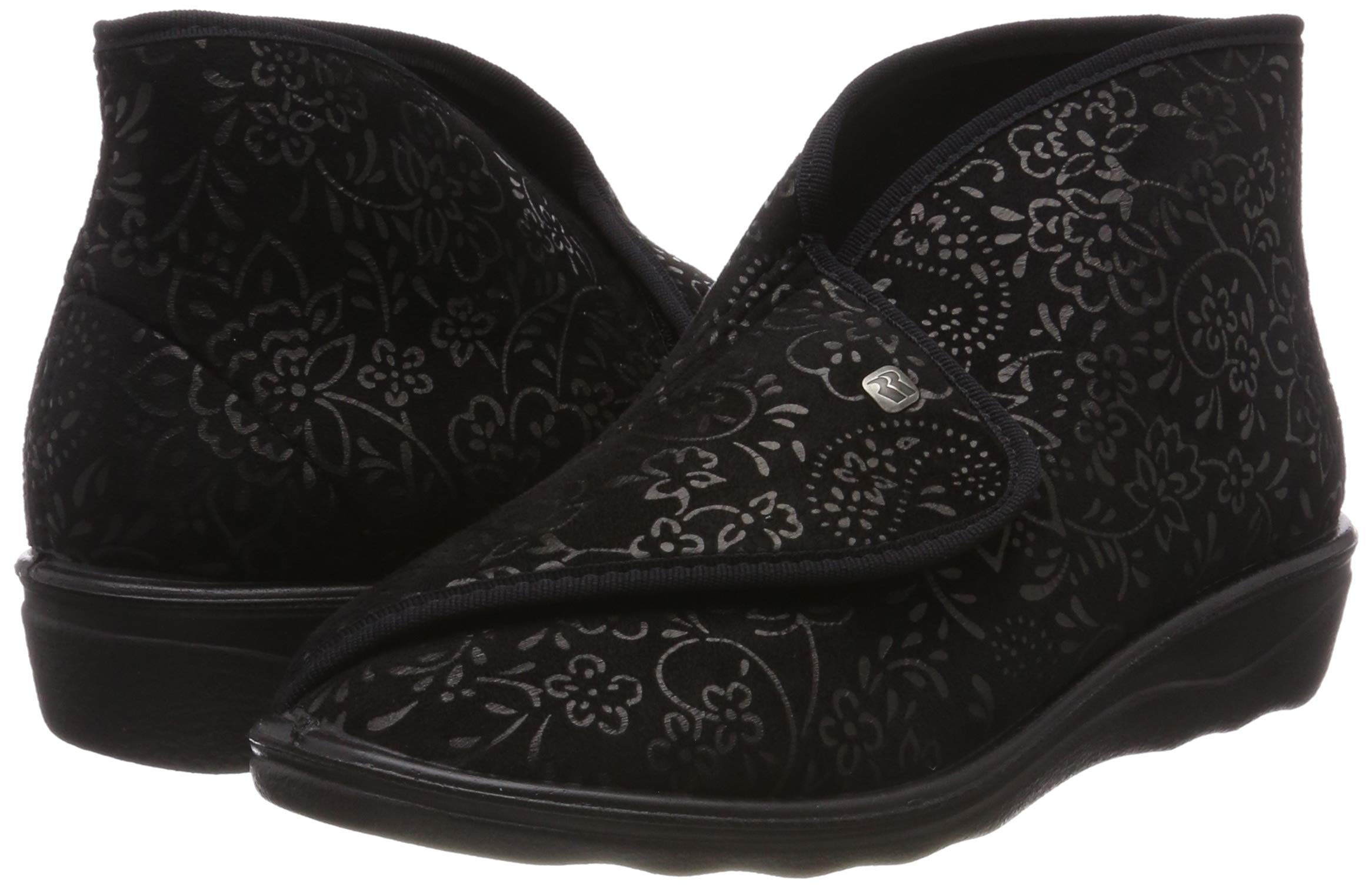 Romika Women's Comfortable High Slippers - Soft Indoor/Outdoor House Shoes - Size 6 US - Perfect for Relaxing at Home, Lounging & Quick Errands