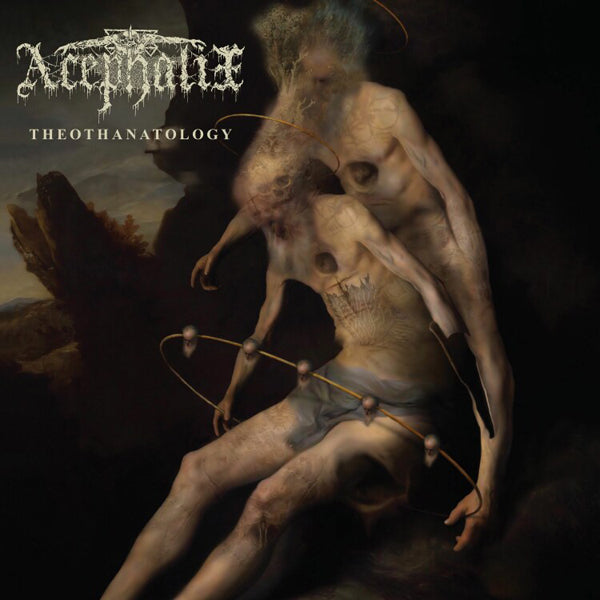 Acephalix LP - Theothanatology (Oxblood Smoke Vinyl) | Death Metal Music Record | Perfect for Metalheads & Vinyl Collectors | Great for Home Listening & Music Collections