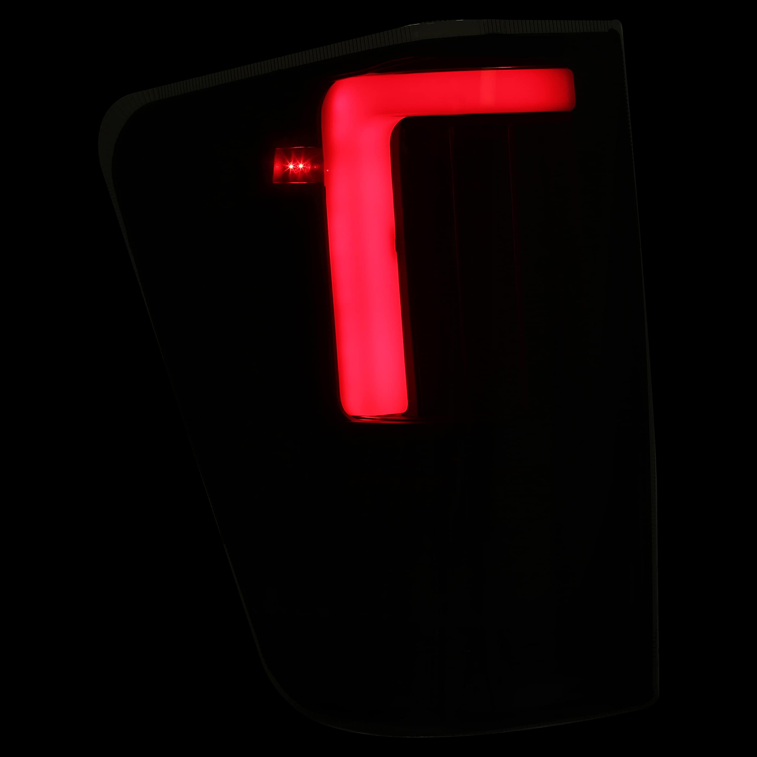 Kojem Smoked LED Tail Lights for 2004-2015 Nissan Titan - Black Housing LED Tube Bar Taillights with Brake & Turn Signals | Durable Replacement Assembly for Off-Road & Night Driving