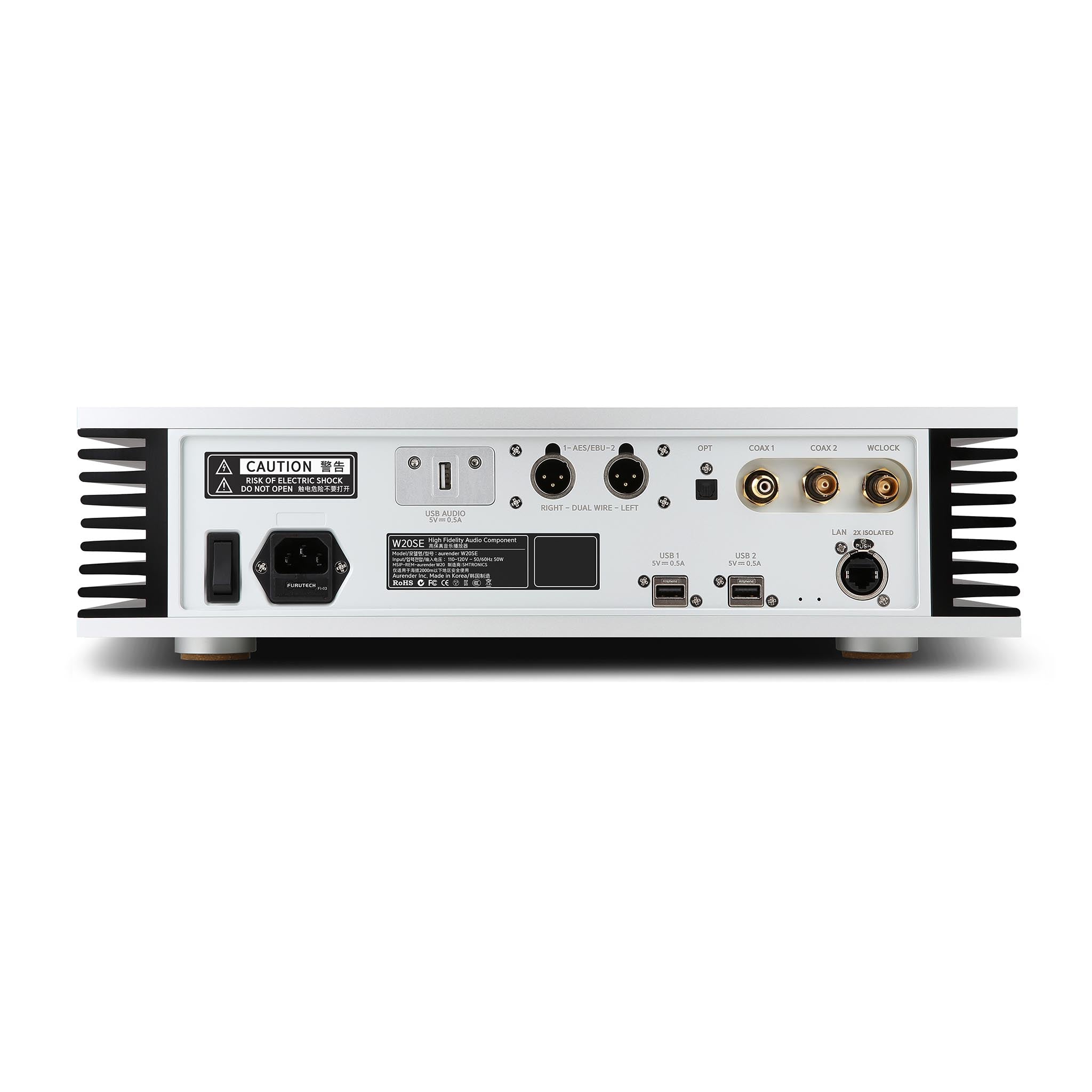 Aurender W20SE High-End Music Server & Streamer - Audiophile Digital Music Player for Home Theater & Hi-Fi Systems