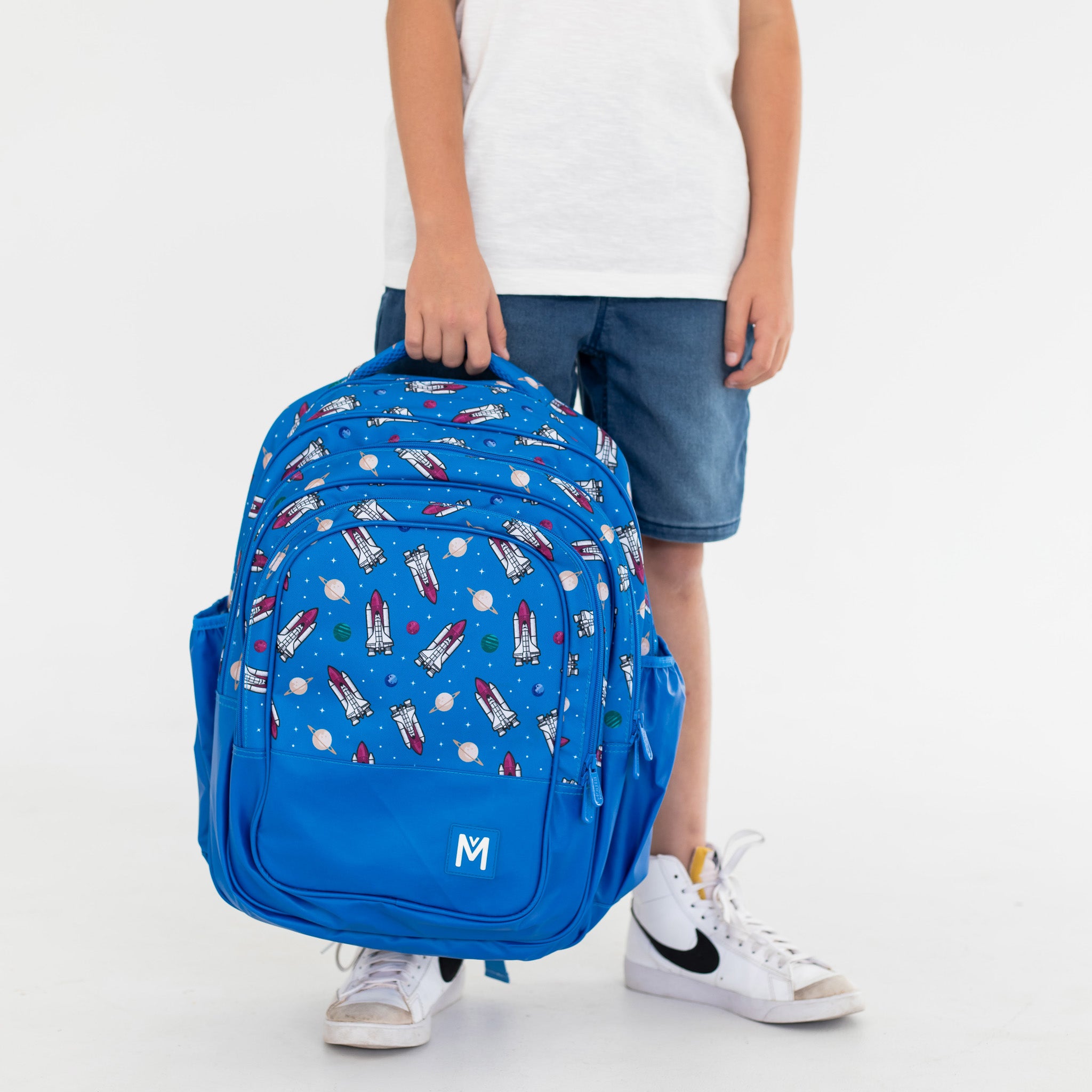 Montii.Co Galactic Backpack - Stylish & Durable Travel Backpack for Men & Women - Perfect for School, Work, Gym & Outdoor Adventures