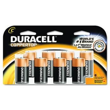 Duracell Coppertop Alkaline AA Batteries (8-Pack) - Long-Lasting Power for Flashlights, Toys, Remote Controls & Electronics