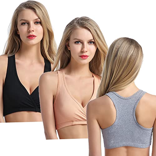 O-black/Grey/Nude - Racerback