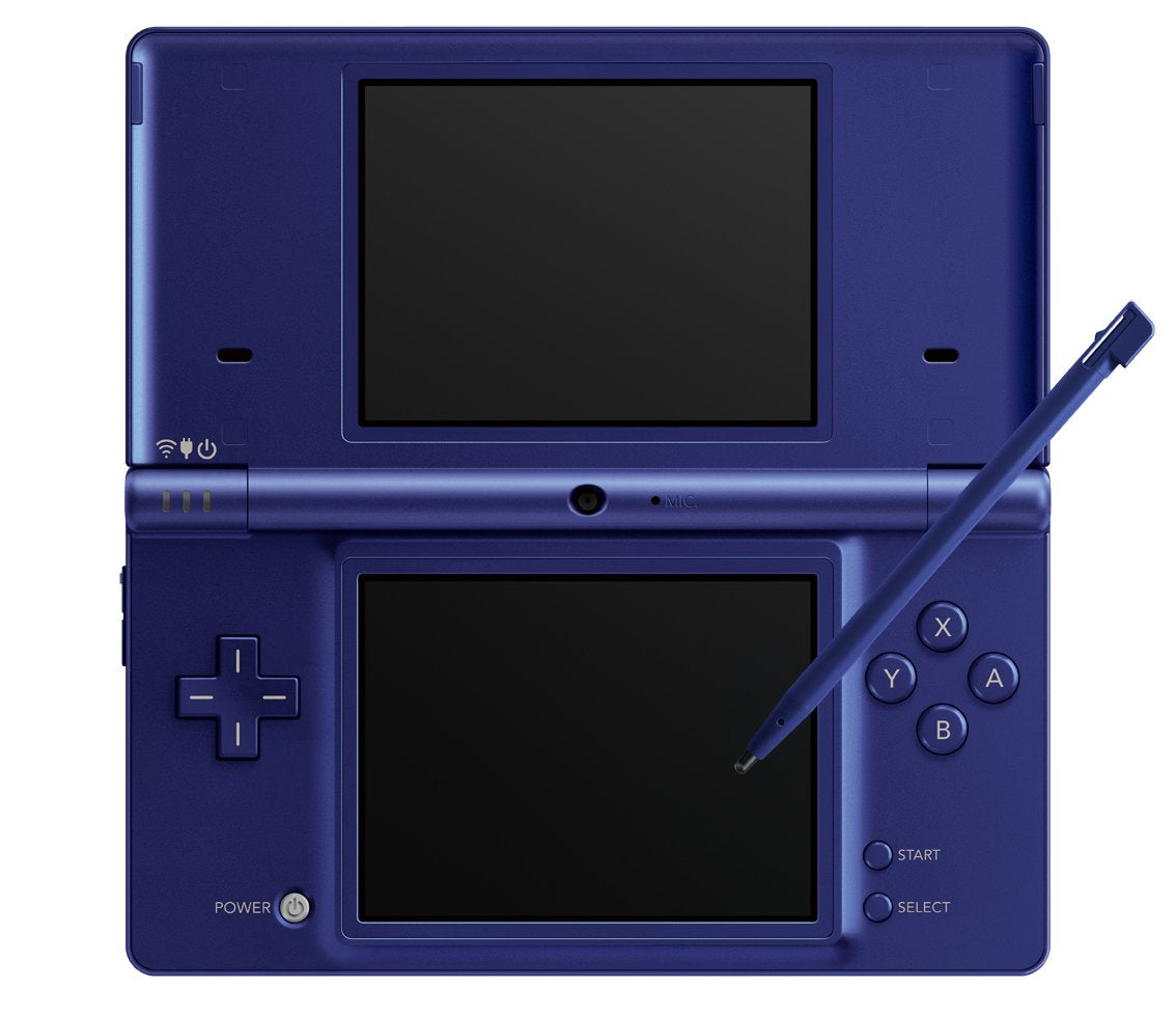 Nintendo DSi XL Handheld Gaming Console - Metallic Blue Edition | Portable Game System for Kids & Adults | Perfect for Travel, Commuting & Home Entertainment