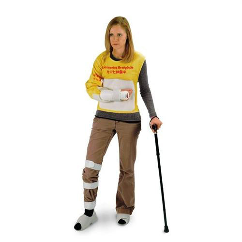 Hemiplegia Simulation Suit for Stroke Rehabilitation - Large Size | Mobility Training & Physical Therapy Aid for Stroke Patients