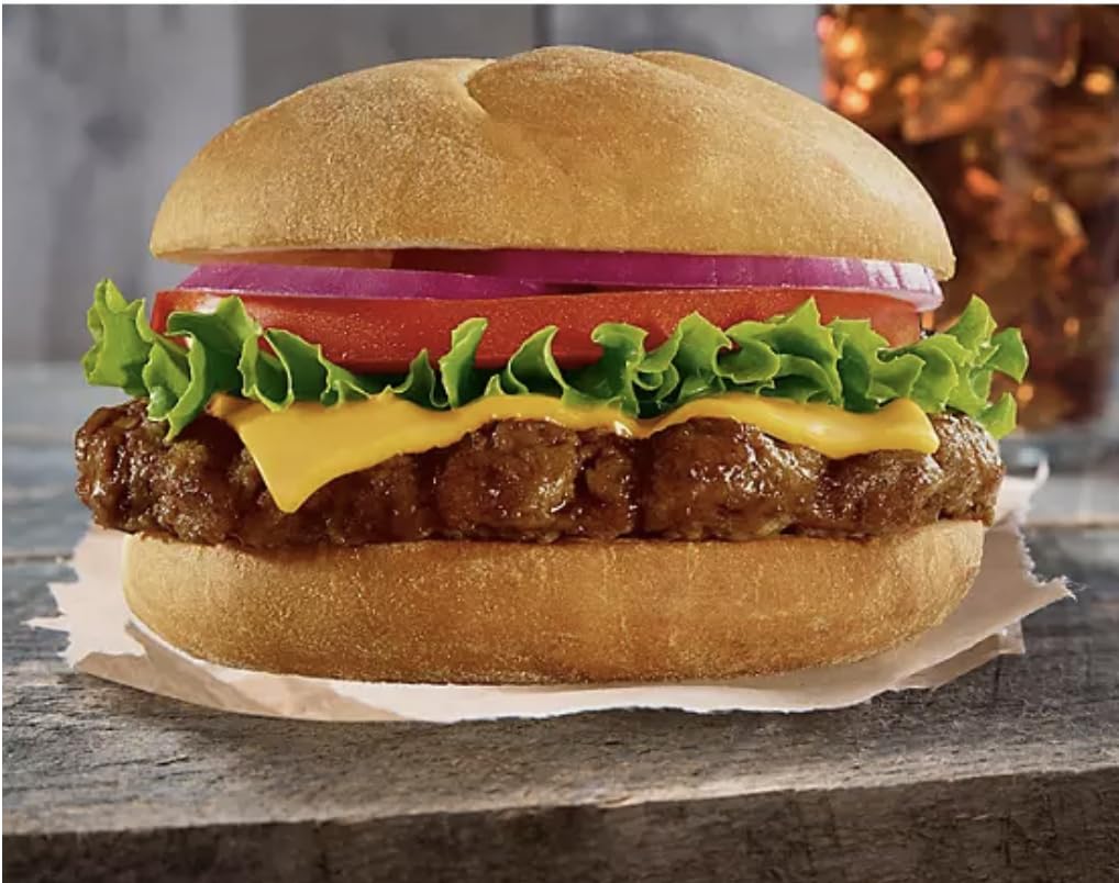 Premium Angus Beef Cheeseburgers - Individually Wrapped Frozen Burgers (20 Pack) | Perfect for Quick Meals, BBQs & Family Gatherings