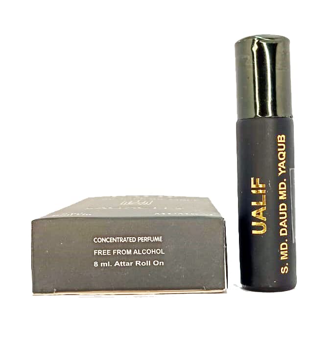 UALIF ROSE MASSAGE ROLL-ON PERFUME 8ML - UNISEX FRAGRANCE FOR MEN & WOMEN | Perfect for Daily Use, Travel, Gifts & Aromatherapy